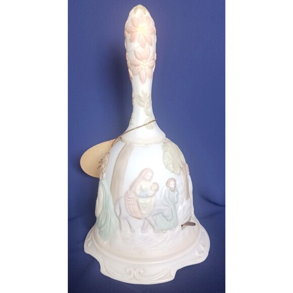 Vtg Lefton Christmas Music Bell O Holy Night Christopher Collection 1982 03482 - Picture 3 of 6